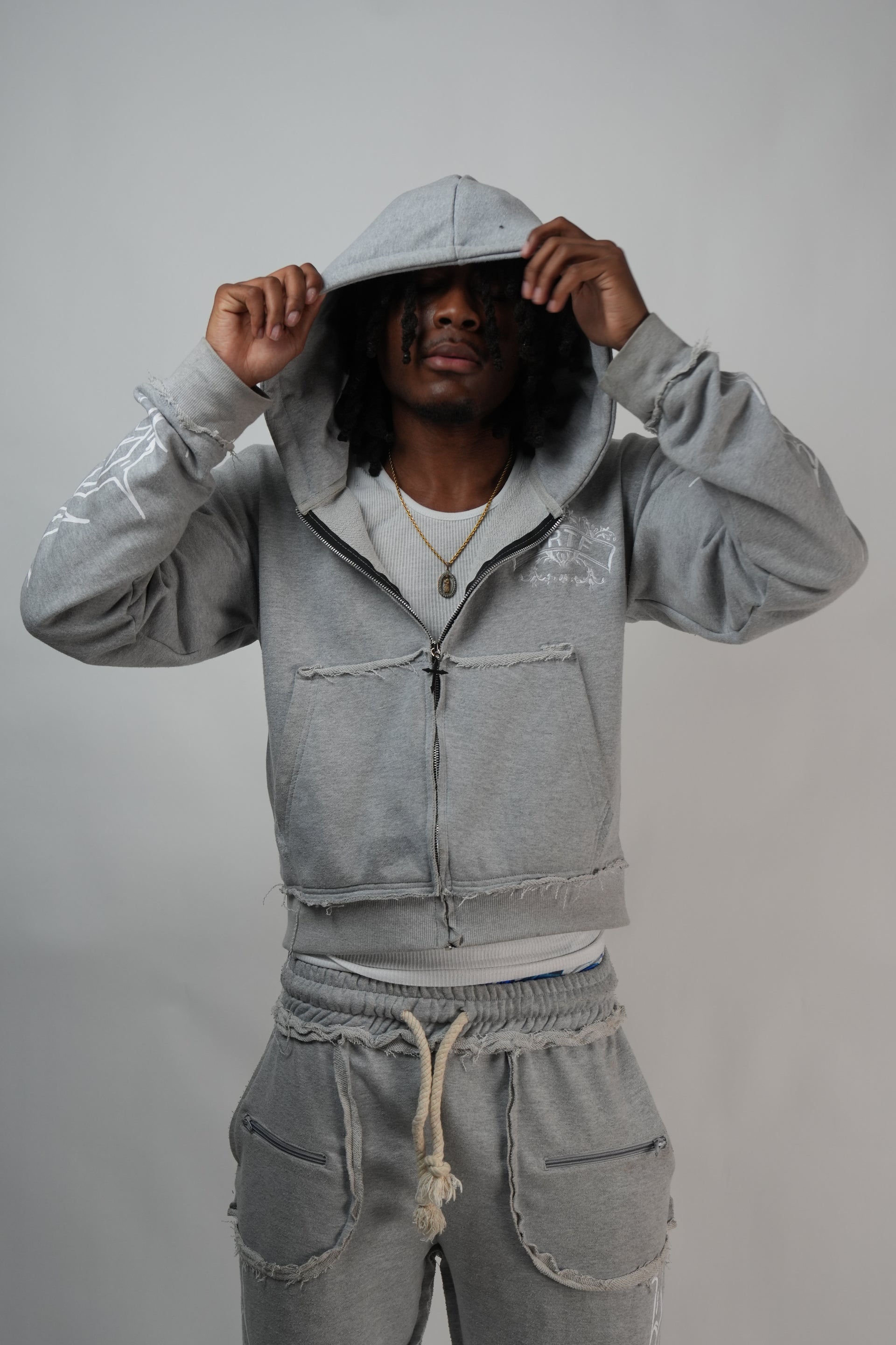 Grey Royal Hoodie
